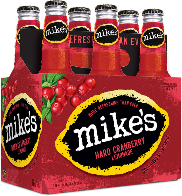 Mike's Hard Cranberry Lemonade - 11.2oz Bottles, 6 Pack