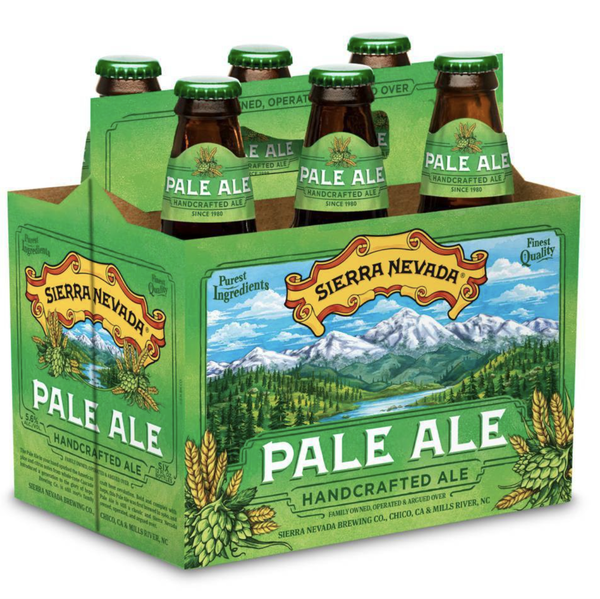 Sierra Nevada Pale Ale  - 12oz Bottles, 6 Pack